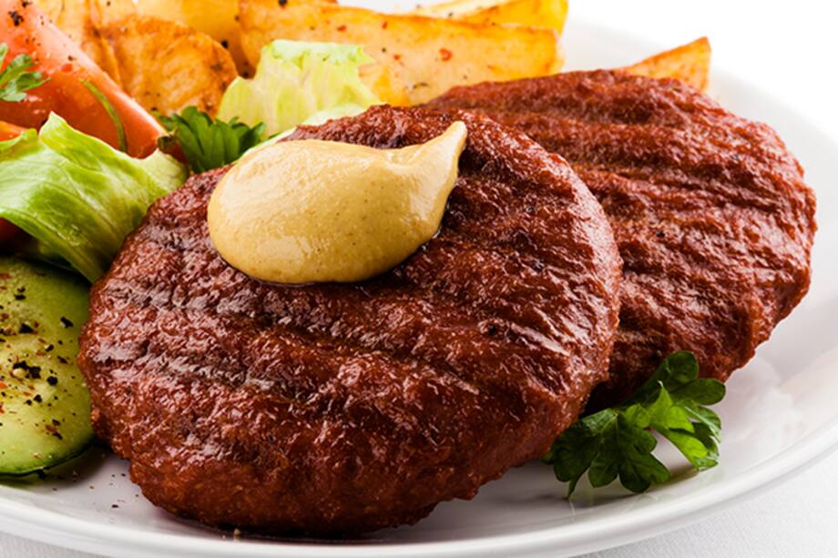 Hamburguesas de cerdo. Me encanta la carne de cerdo