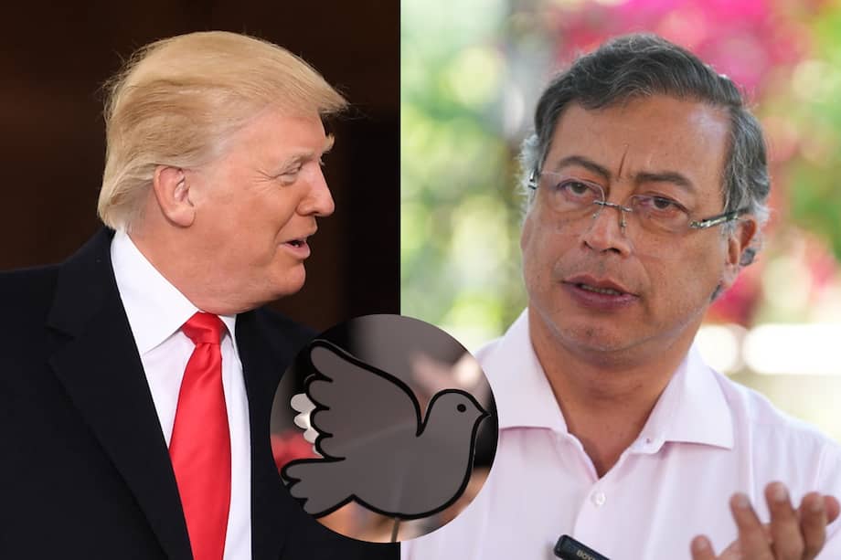 Donald Trump llamó al presidente Gustavo Petro como un “líder del narcotráfico que fomenta la producción de droga”.