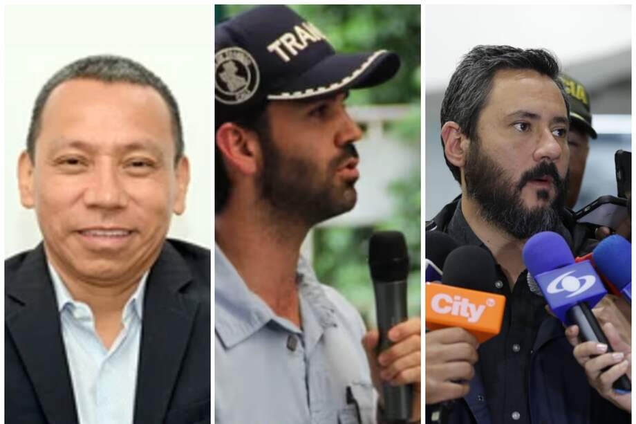 De la alcaldía salieron Ossiel Villada, de la jefatura de comunicaciones; Gustavo Orozco, de la Secretaría de Seguridad, y Jairo García, de Seguridad.