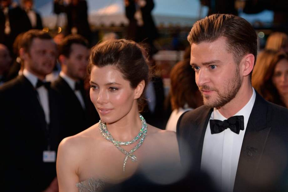 Jessica Biel y Justin Timberlake en el festival de cine de Cannes 2012.