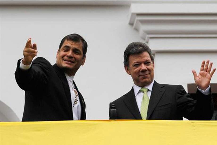 Correa dice que Celac realiza nuevas gestiones para reunir a Santos y Maduro
