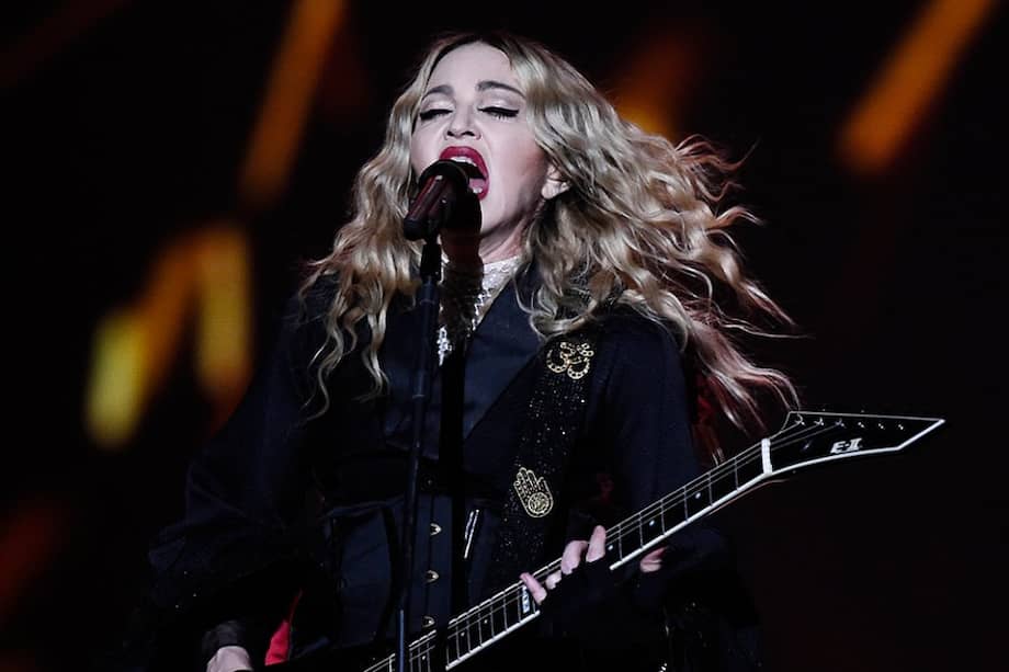 Madonna en un concierto de "Rebel Heart Tour". / AFP