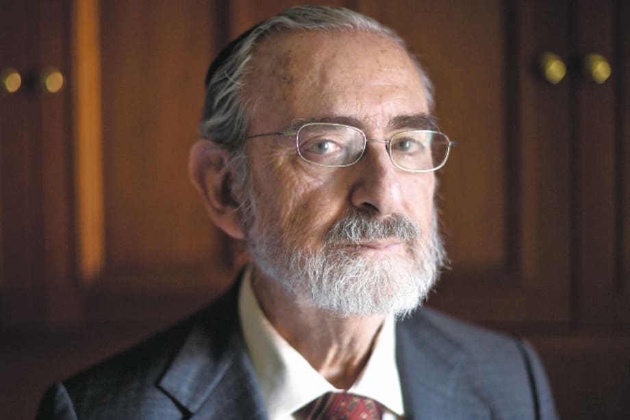 El rabino Alfredo Goldsmith nació en Argentina y desde hace 44 años reside en Colombia. / Cristian Garavito