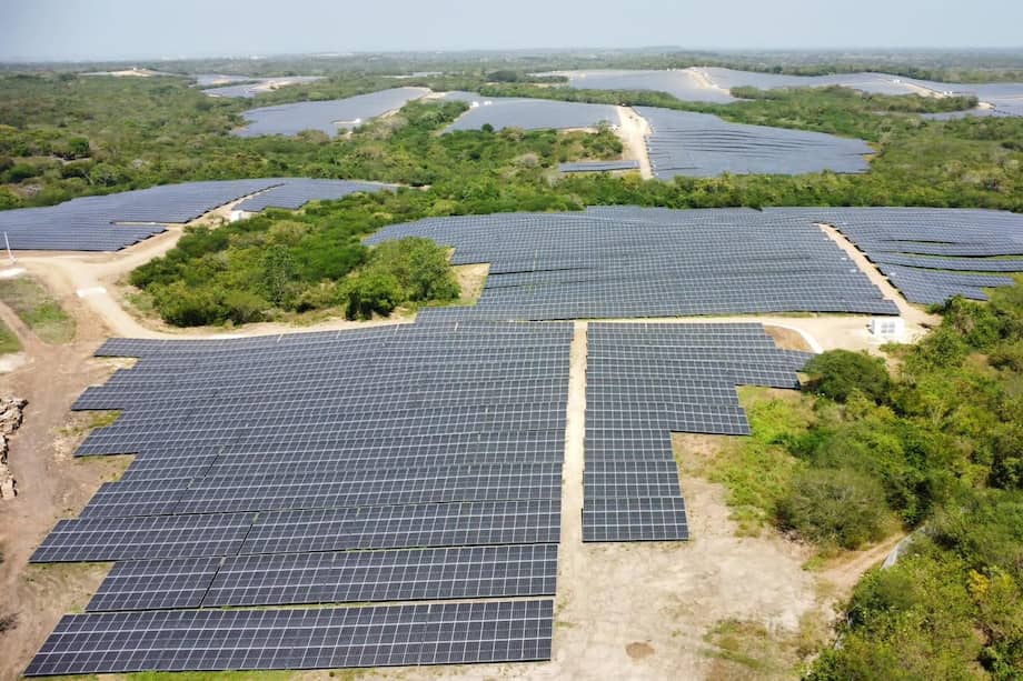 Paneles solares. /ISAGEN