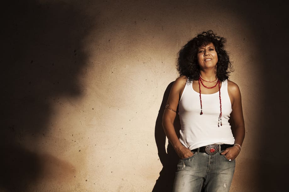Rosana, cantautora canaria.
