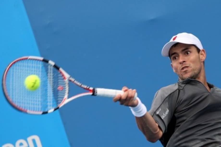 Santiago Giraldo, tenista risaraldense. Foto: AFP