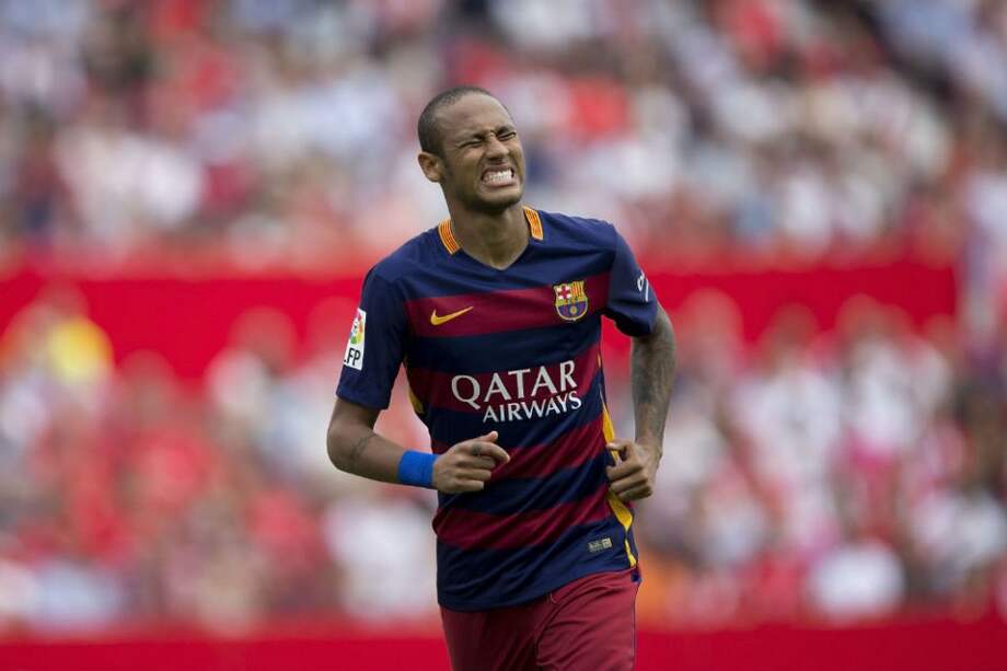 Neymar, delantero brasileño a servicio del Barcelona. Foto: AFP