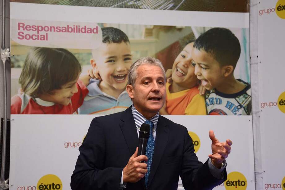 Carlos Mario Giraldo, presidente del Grupo Éxito. / Luis Benavides