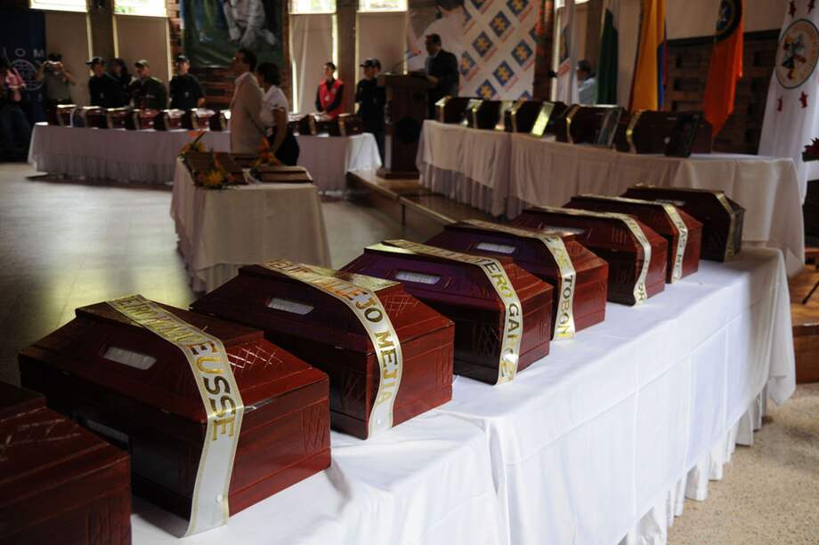 Los 24 cuerpos que padecieron la barbarie paramilitar en Córdoba