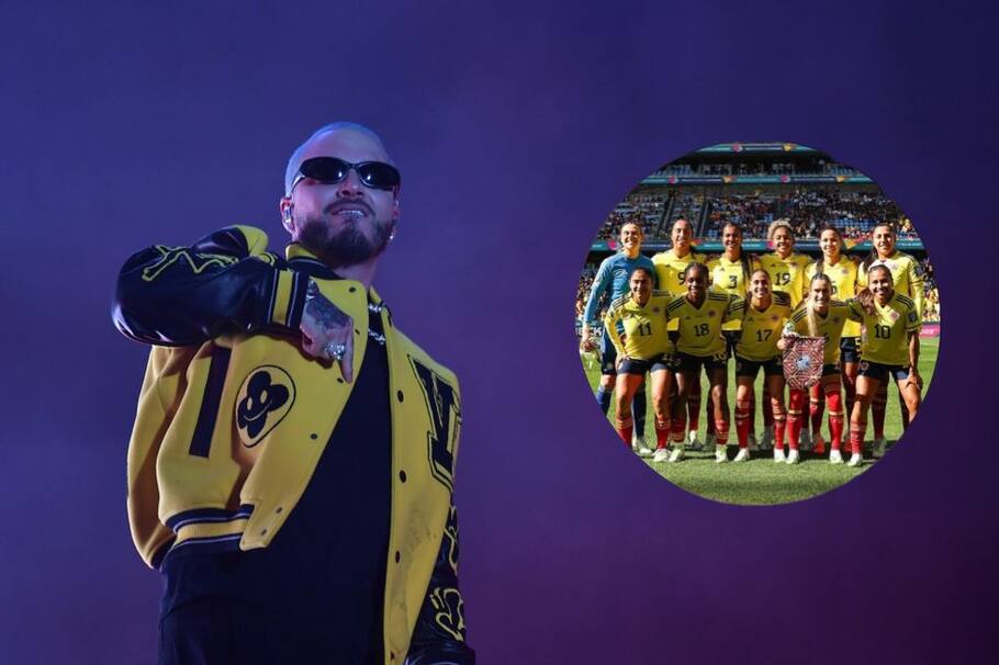 J Balvin dejó sin palabras a todas las jugadores e incluso a varios fanáticos de la selección. Esto fue lo que hizo.