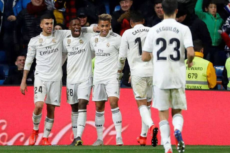 Real Madrid es segundo de la tabla a dos puntos de Barcelona. / EFE