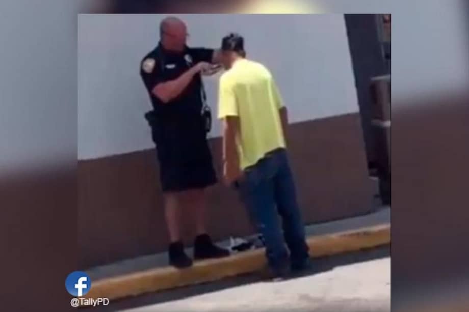 Captura de pantalla de video de la Policía de Tallahassee