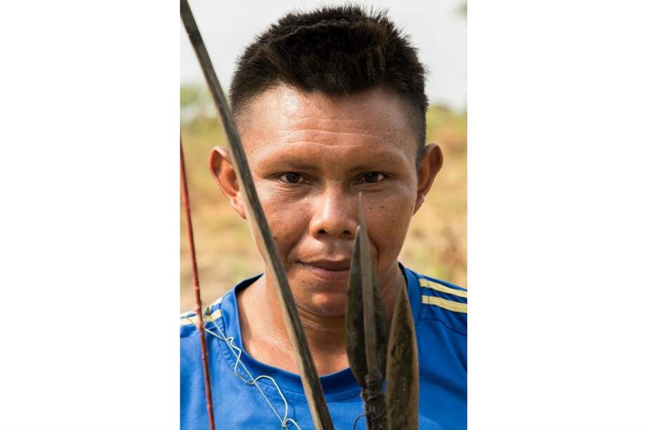 Integrantes de los diez pueblos indígenas que habitan el Resguardo trabajaron junto al artista Pedro Ruiz para la exposición “Universo en peligro”