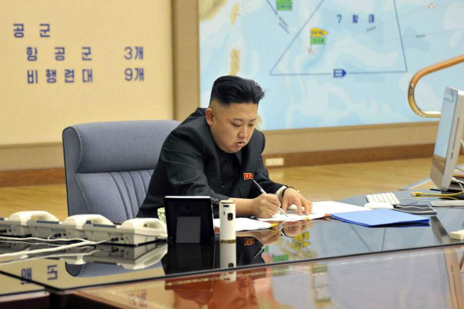 El líder coreano, Kim Jong-un, la más seria amenaza nuclear de este momento. / AFP