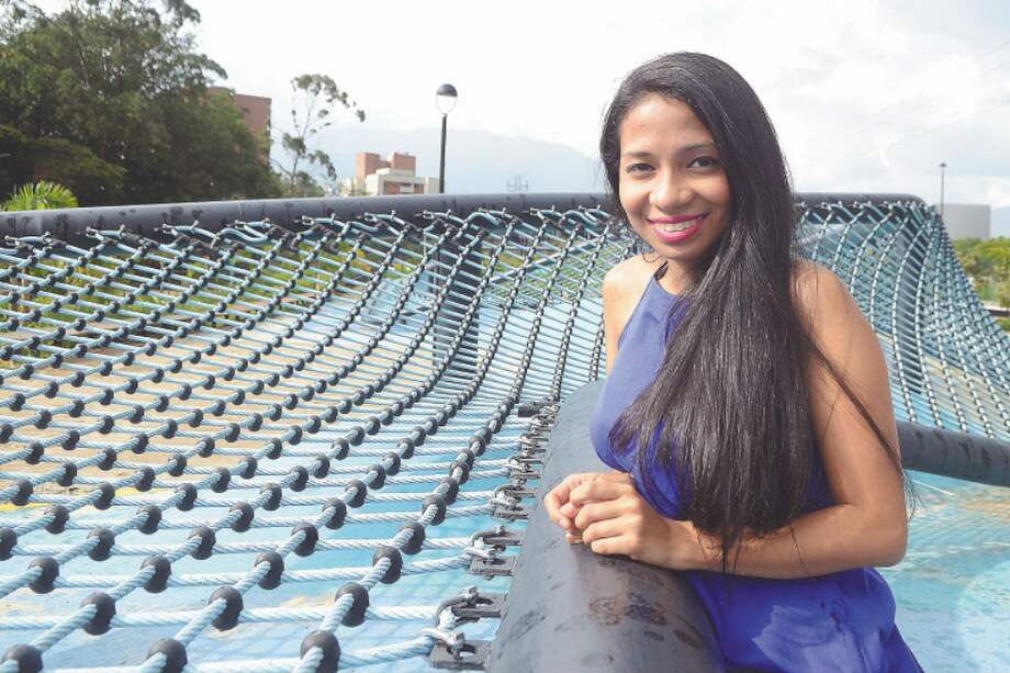 Lina Castañeda Tabares forma parte de los coros Performance Coral UPB y Rock Coral UN. / Luis Benavides