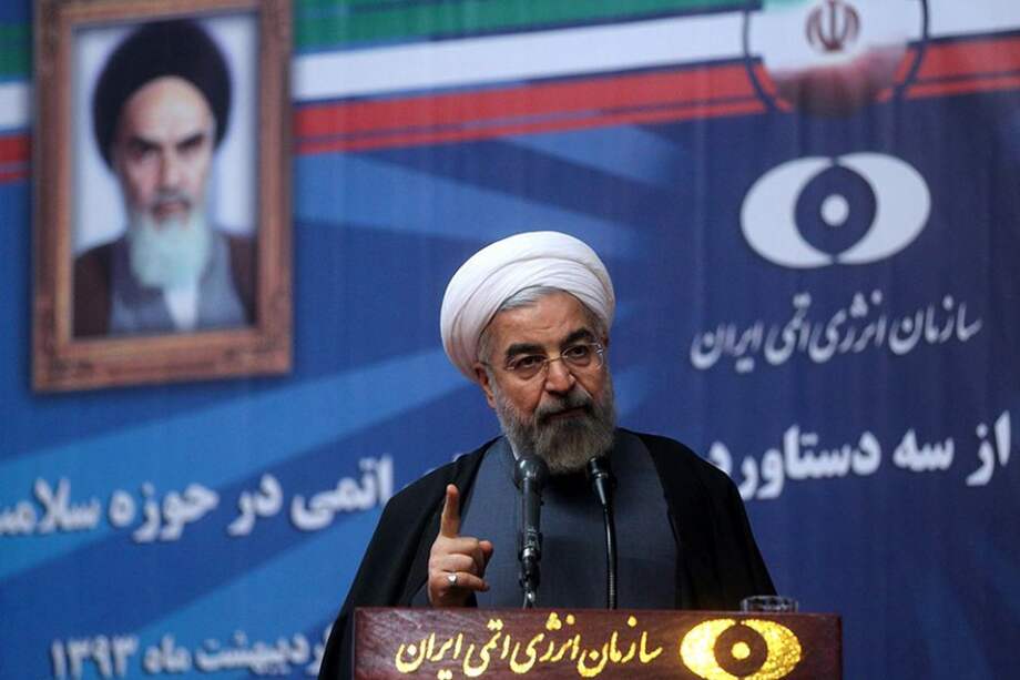 El presidente iraní Hasan Rohani./ AFP