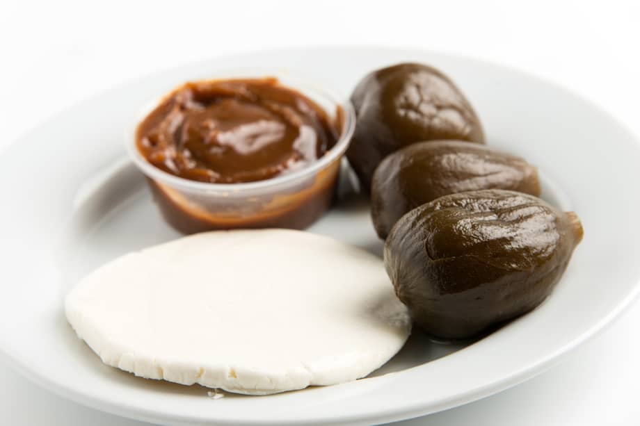 Postre típico de la gastronomía bogotana.