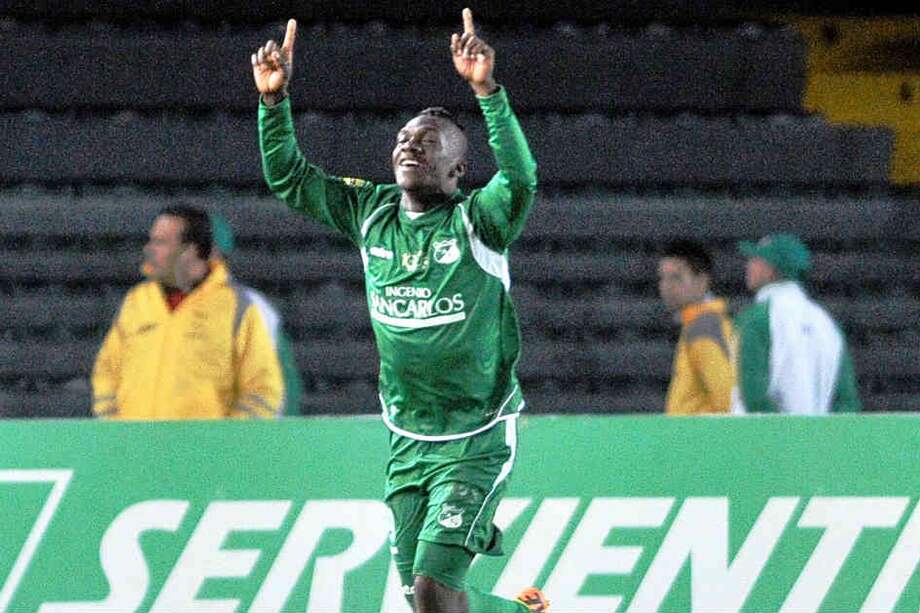 Miguel Ángel Murillo, de 24 años, delantero del Deportivo Cali. / Gustavo Torrijos - El Espectador