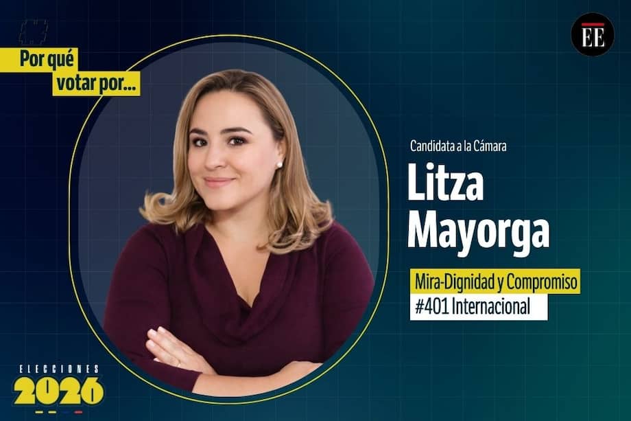 Litza Mayorga es candidata a la Cámara. Va por Mira y Dignidad & Compromiso.