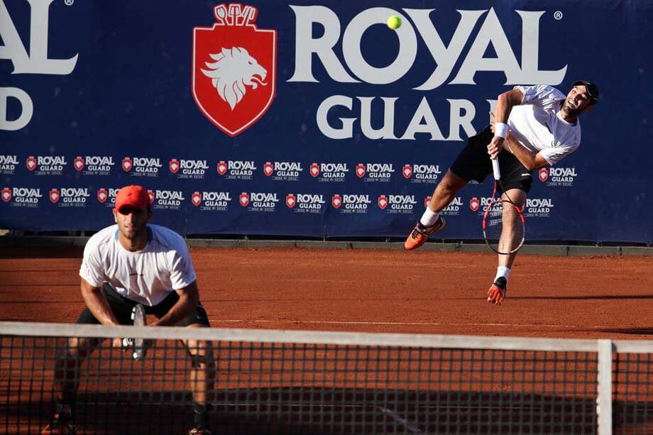 Farah (izq.) y Cabal ocupan la casilla 19 del escalafón mundial en dobles. / Oficina de prensa