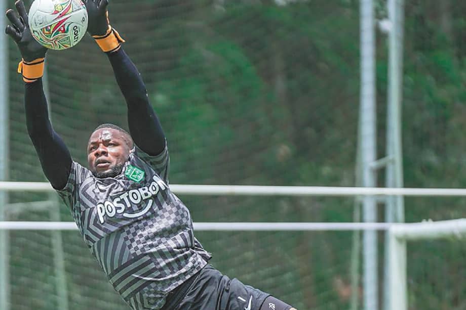 Harlen “Chipi Chipi” Castillo, arquero suplente del Atlético Nacional.