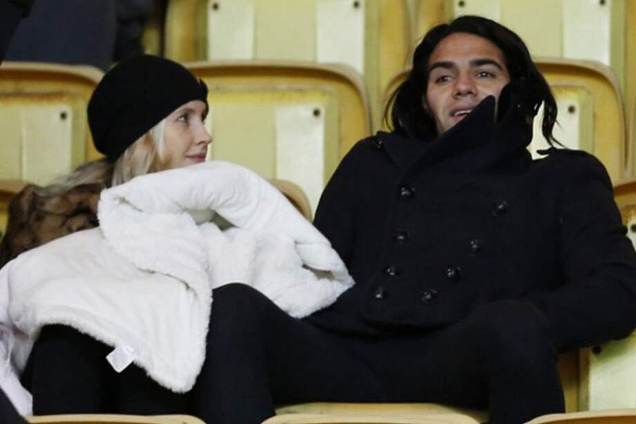 Radamel Falcao, delantero de la Selección Colombia.//AFP