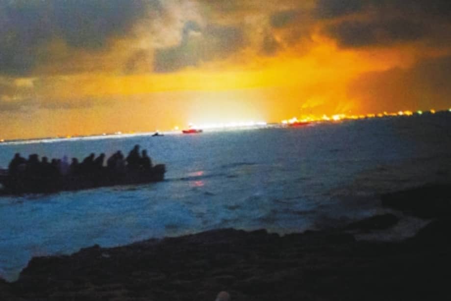 Una de las fotografías del libro ‘Cruzando el mar’, del checo Stanislav Krupar. / Stanislav Krupar