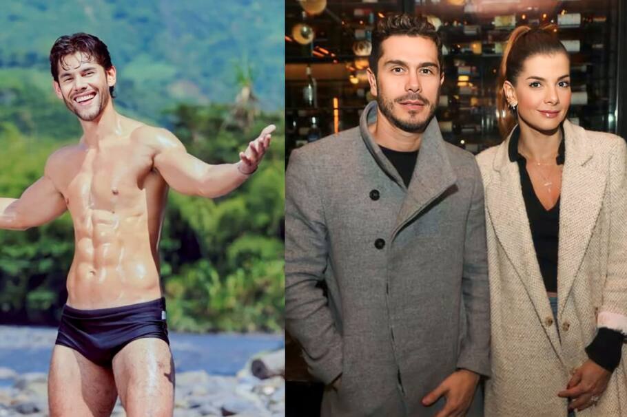 Iván Gutiérrez, Holman Fuentes y Carolina Cruz