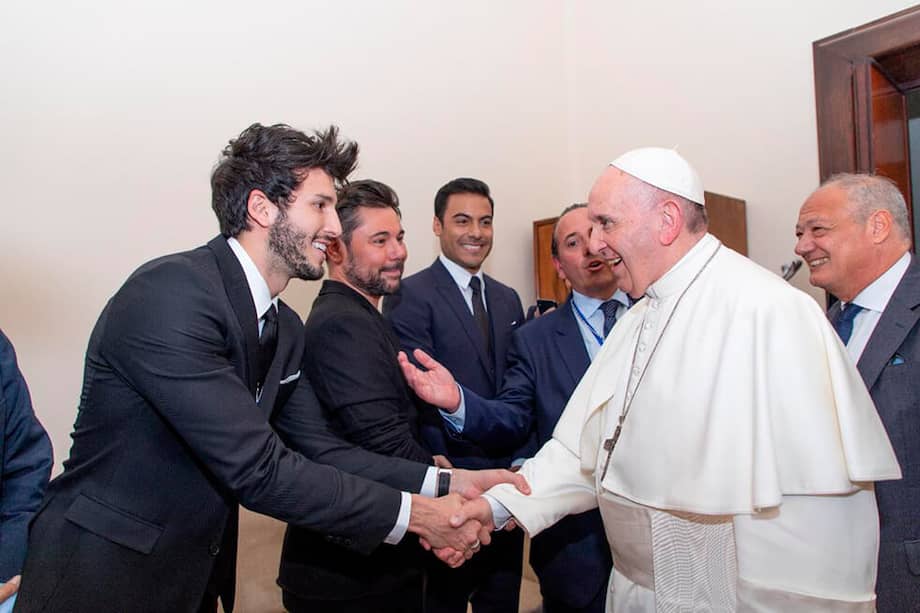 Sebastián Yatra fue nombrado embajador de la fundación Scholas, organización laica creada por el papa Francisco en 2013. / Cortesía