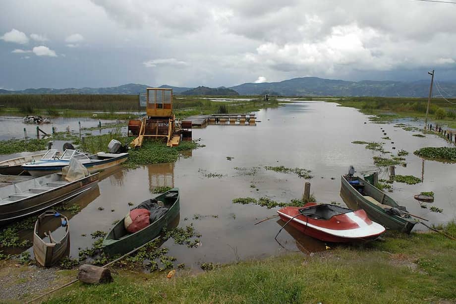 La laguna se ha visto amenazada por la contaminación y la sedimentación. /Andrés Torres