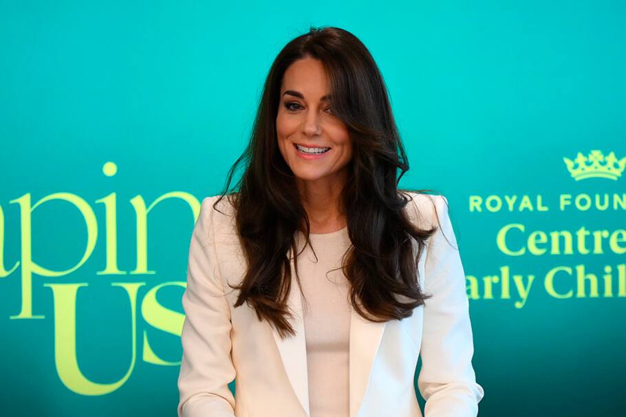 La princesa de Gales sorprendió con un estilo lleno de glamour y muy en tendencia.