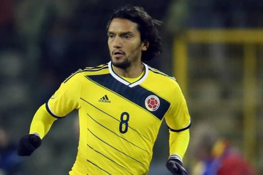 Abel Aguilar, durante uno de los partidos que disputó con la selección de Colombia. / Archivo