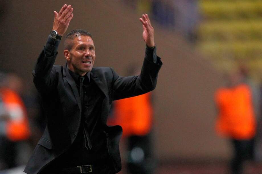 Diego Simeone técnico del Atlético Madrid - EFE