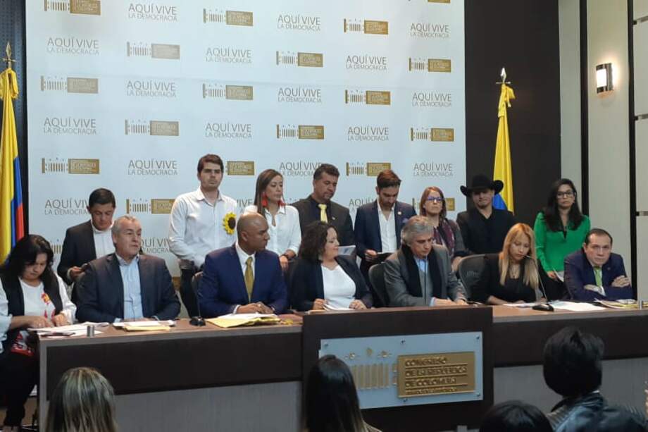 Congresistas de la Alianza Verde. / El Espectador