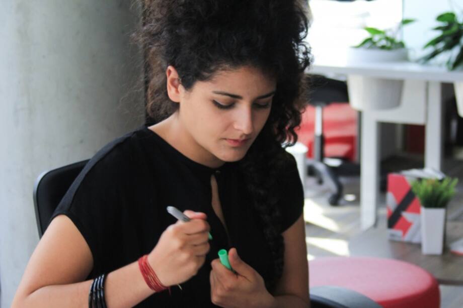 Jimena, interpretada por Yannaia Kadamani