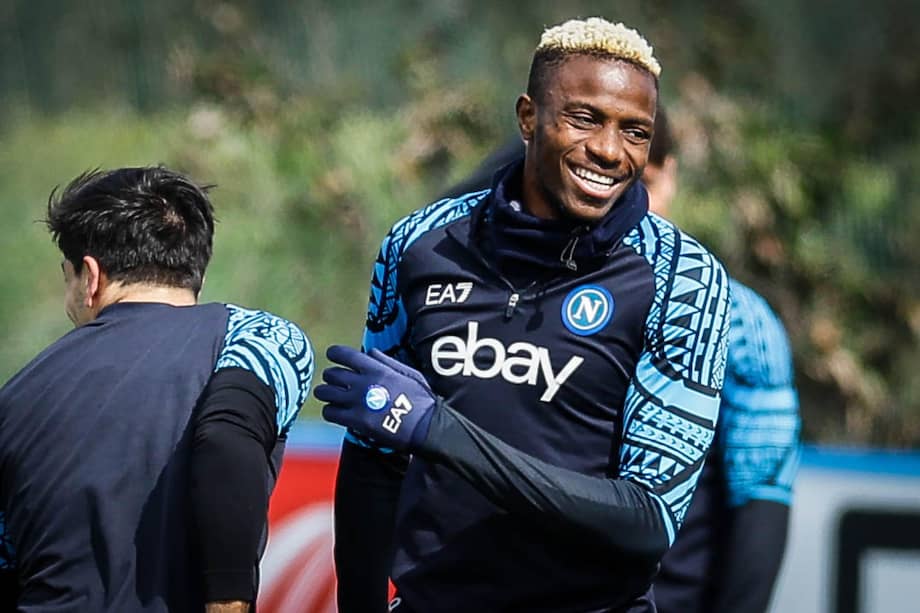 Victor Osimhen de Napoli.