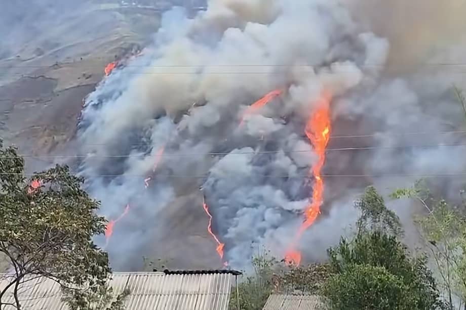 Según la gobernación de Nariño, hay cuatro incendios activos en el departamento.