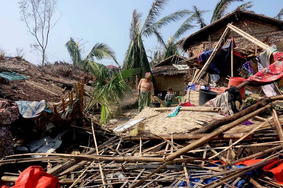 El 14 de mayo, el ciclón tropical 'Mocha' azotó las regiones costeras de Myanmar y Bangladesh con vientos máximos sostenidos de 250 kph, causando estragos en miles de comunidades vulnerables.