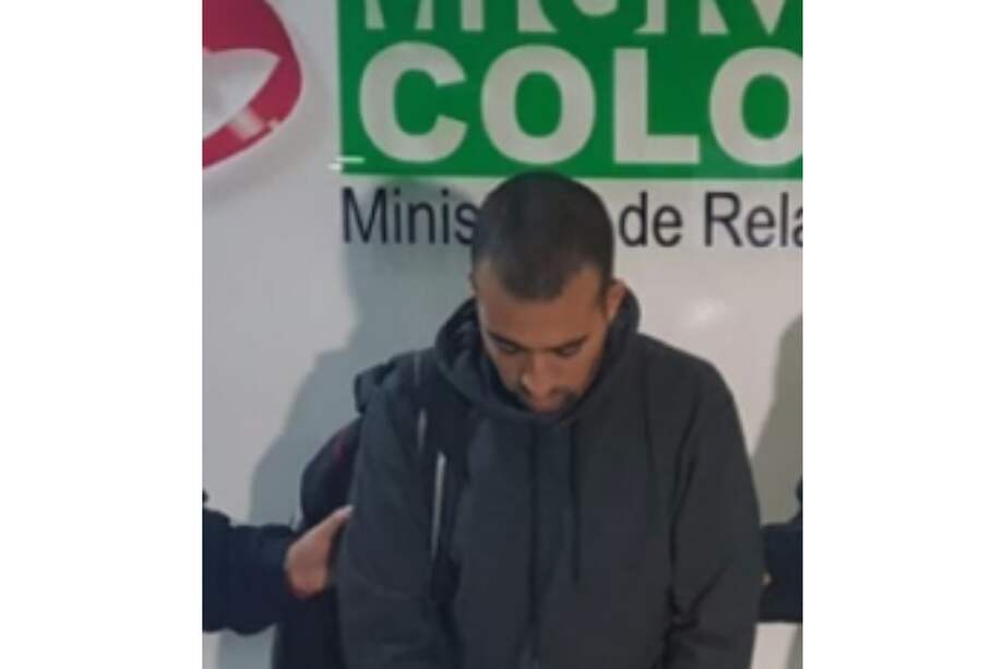 Bonen Asaf está vinculado a un proceso judicial por el delito de fabricación, tráfico y porte de estupefacientes. / Migración Colombia