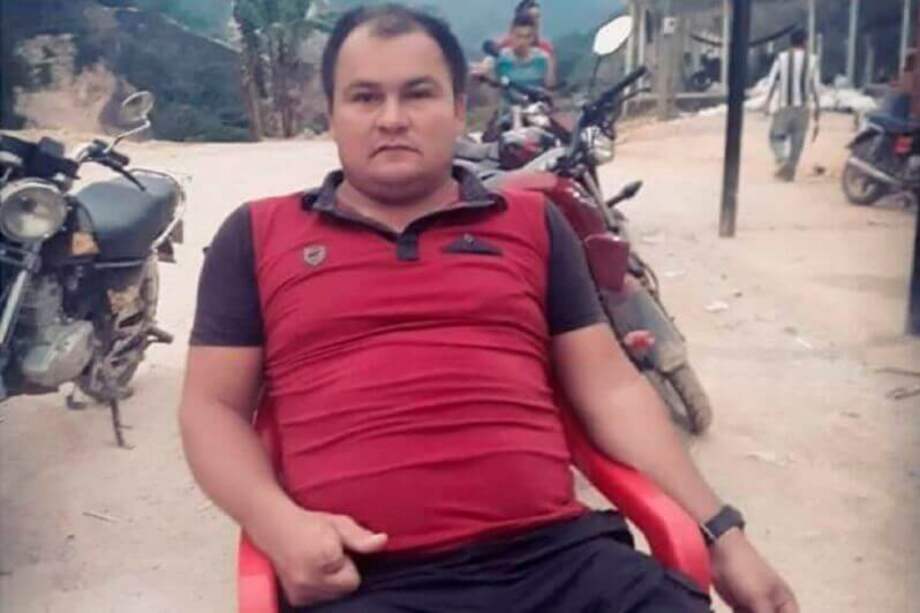 Dimar Torres, según la Fiscalía, se estaba dedicando a la agricultura, luego de haber sido parte del proceso de desarme y reincorporación de las Farc. / Archivo particular.