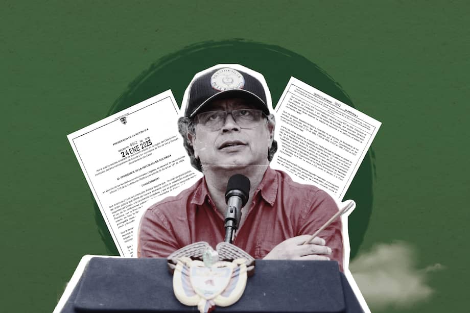 El presidente decretó la conmoción interior días después del estallido de la guerra entre el ELN y el Frente 33.