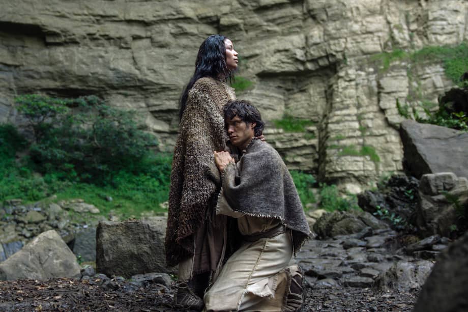 Irina Loaiza y Claudio Cataño en "En El Valle de Las Sombras".