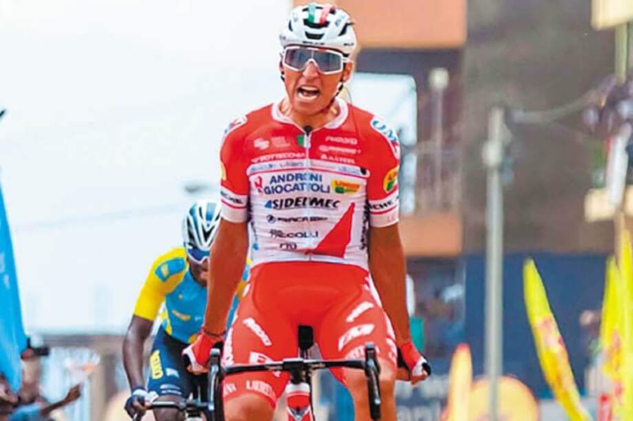 El colombiano Jonathan Restrepo ha ganado tres fracciones en el Tour de Ruanda. / TDR