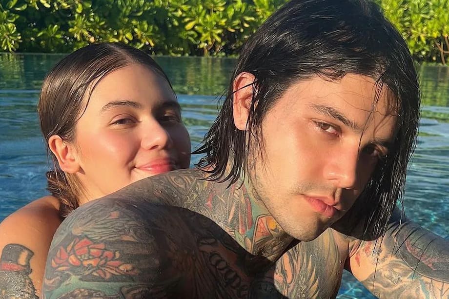 Yeferson Cossio y su hermana Cintia