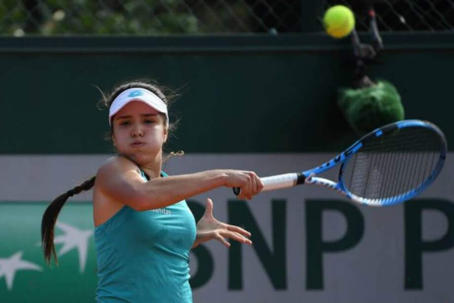 María Camila Osorio, la raqueta número uno de Colombia. / Cortesía