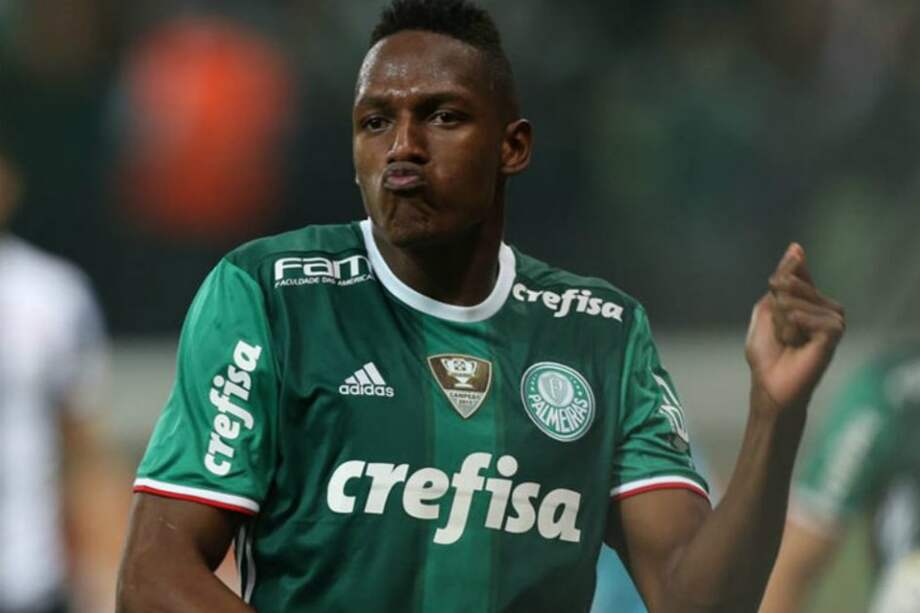 Yerry Mina, defensor del Palmeiras y la selección de Colombia. / Archivo