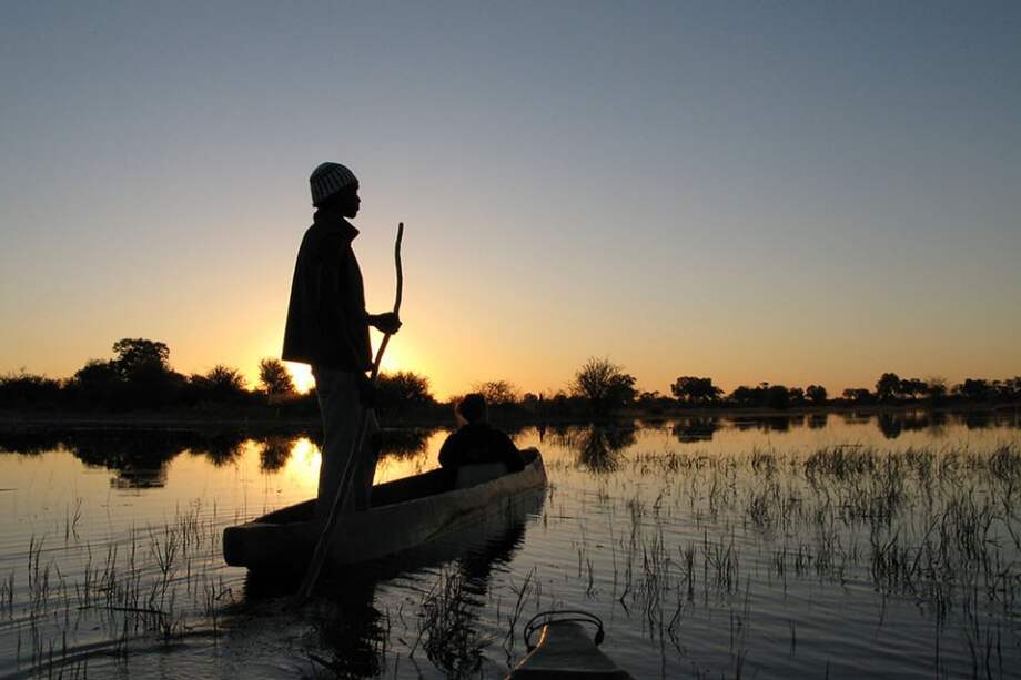 El delta del Okavango. El río que lleva este nombre nace en Angola y se extiende hacia Namibia y Botswana. / Flickr Surreal Name Given