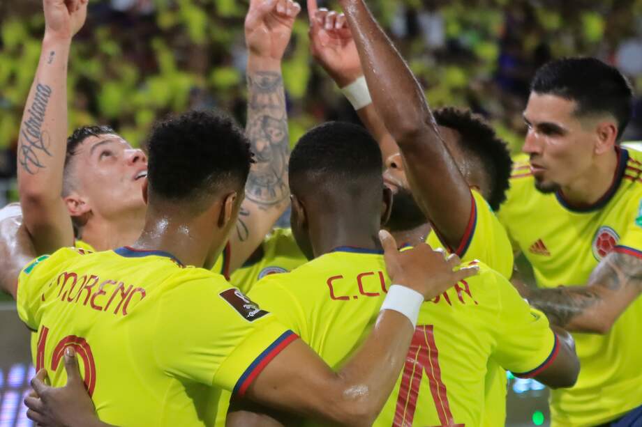 Colombia le ganó a Bolivia y cortó una racha de siete partidos sin anotar// EFE - Ricardo Maldonado Rozo