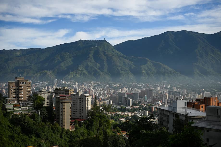Vista general de la ciudad de Caracas.