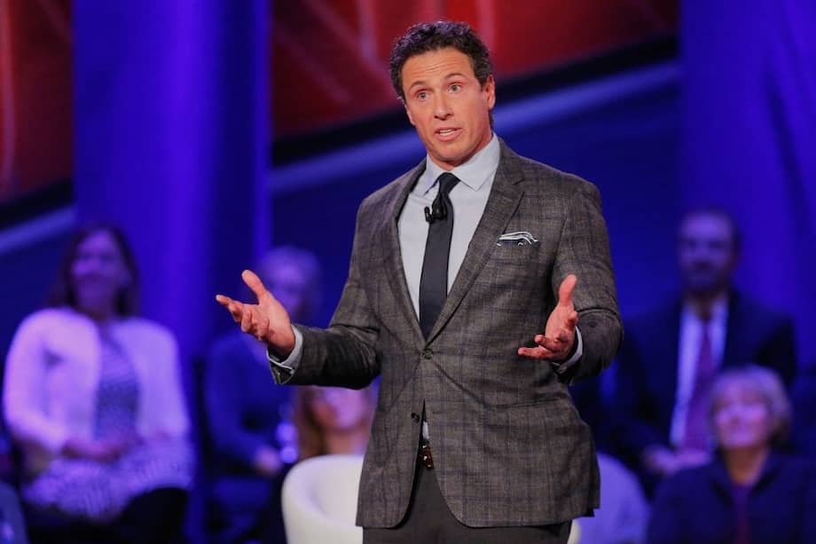 Chris Cuomo, presentador de noticias de la cadena CNN.